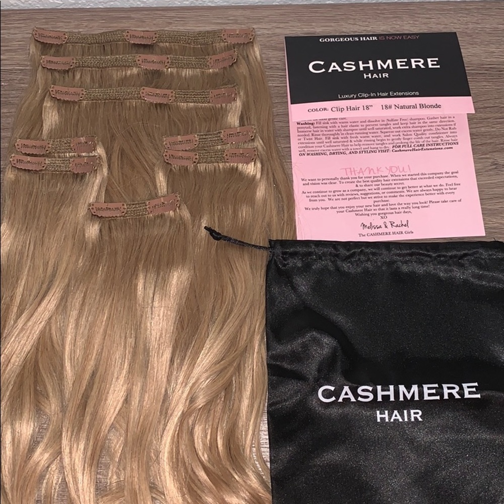 CASHMERE HAIR EXTENSIONS